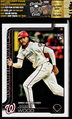 2025 Topps Update #CC3-13 James Wood Super Box Companion Cards