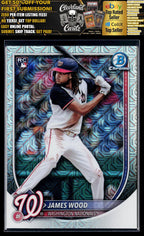 2025 Bowman Chrome #29 James Wood Mojo Refractor