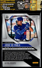 2025 Panini Prizm #267 Josue De Paula Green Prizm