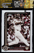 2025 Topps Chrome Update #USC76 Pete Crow-Armstrong Sepia Refractor