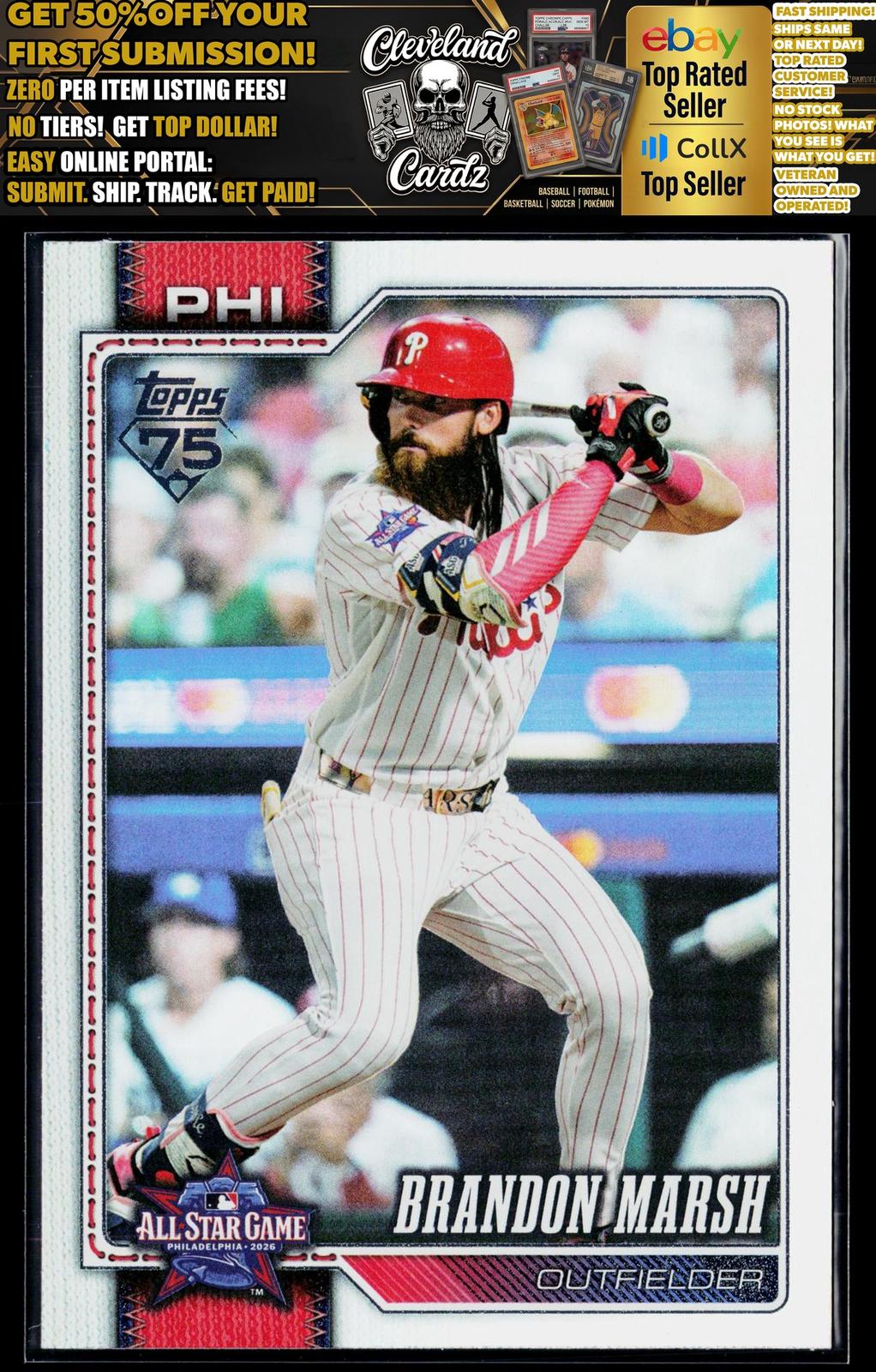 2026 Topps Update #ASG-30 Brandon Marsh 2026 All-Star Game