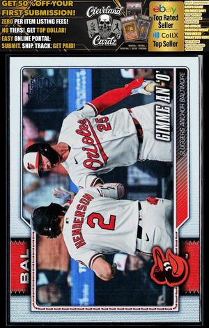2026 Topps Update #US267 Gimme an 'O (Pete Alonso/Gunnar Henderson) Rainbow Foil