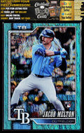 2026 Topps Update #US156 Jacob Melton Aqua Holo Foil