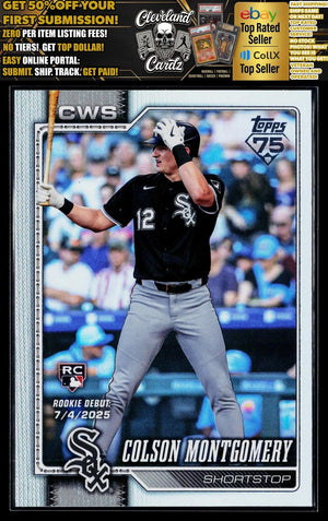 2026 Topps Update #US125 Colson Montgomery