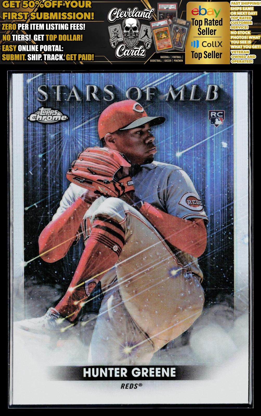 2022 Topps Update #SMLBC-67 Hunter Greene Stars of MLB Chrome