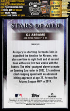 2022 Topps Update #SMLBC-89 CJ Abrams Stars of MLB Chrome