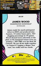2025 Topps #SS-39 James Wood Summer Superstars