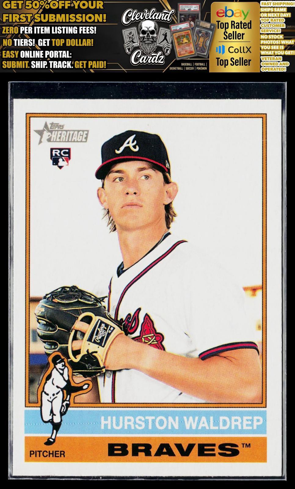 2025 Topps Heritage #86 Hurston Waldrep