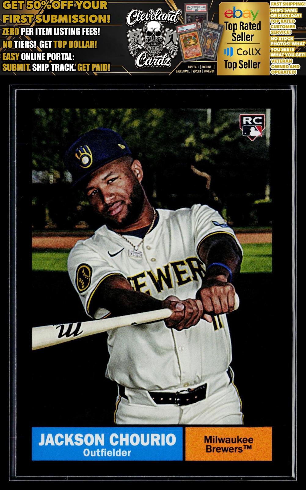 2024 Topps Archives #44 Jackson Chourio Black Border