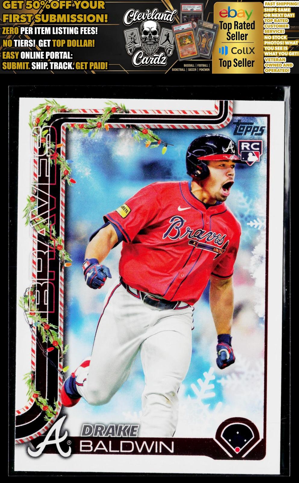 2025 Topps Holiday #H60 Drake Baldwin
