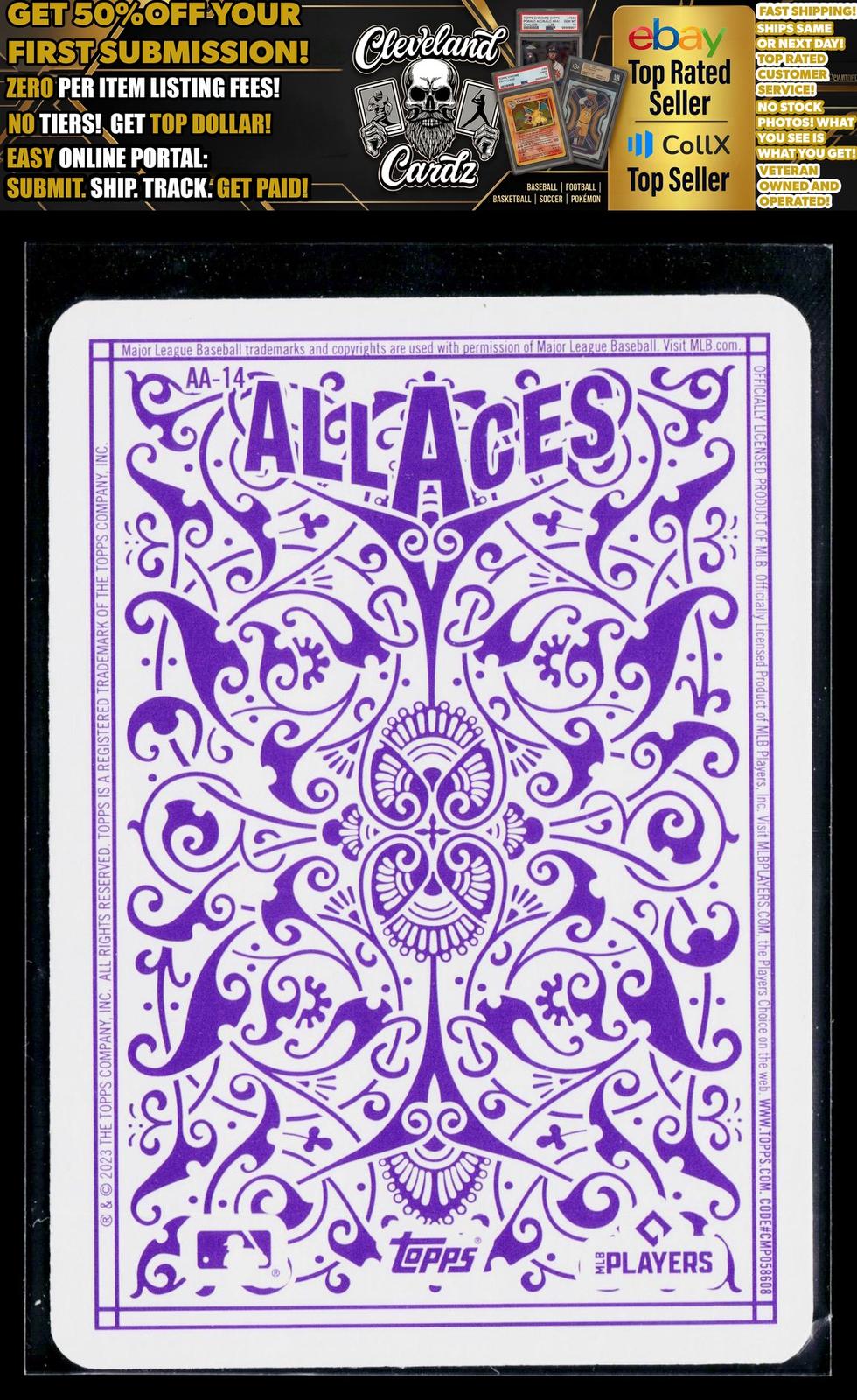 2023 Topps #AA-14 Sonny Gray All Aces