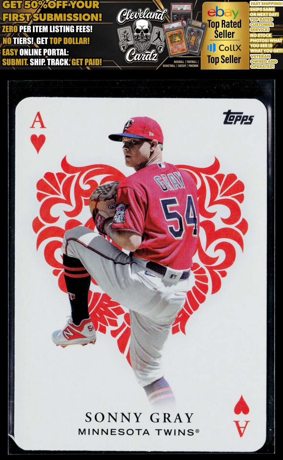 2023 Topps #AA-14 Sonny Gray All Aces