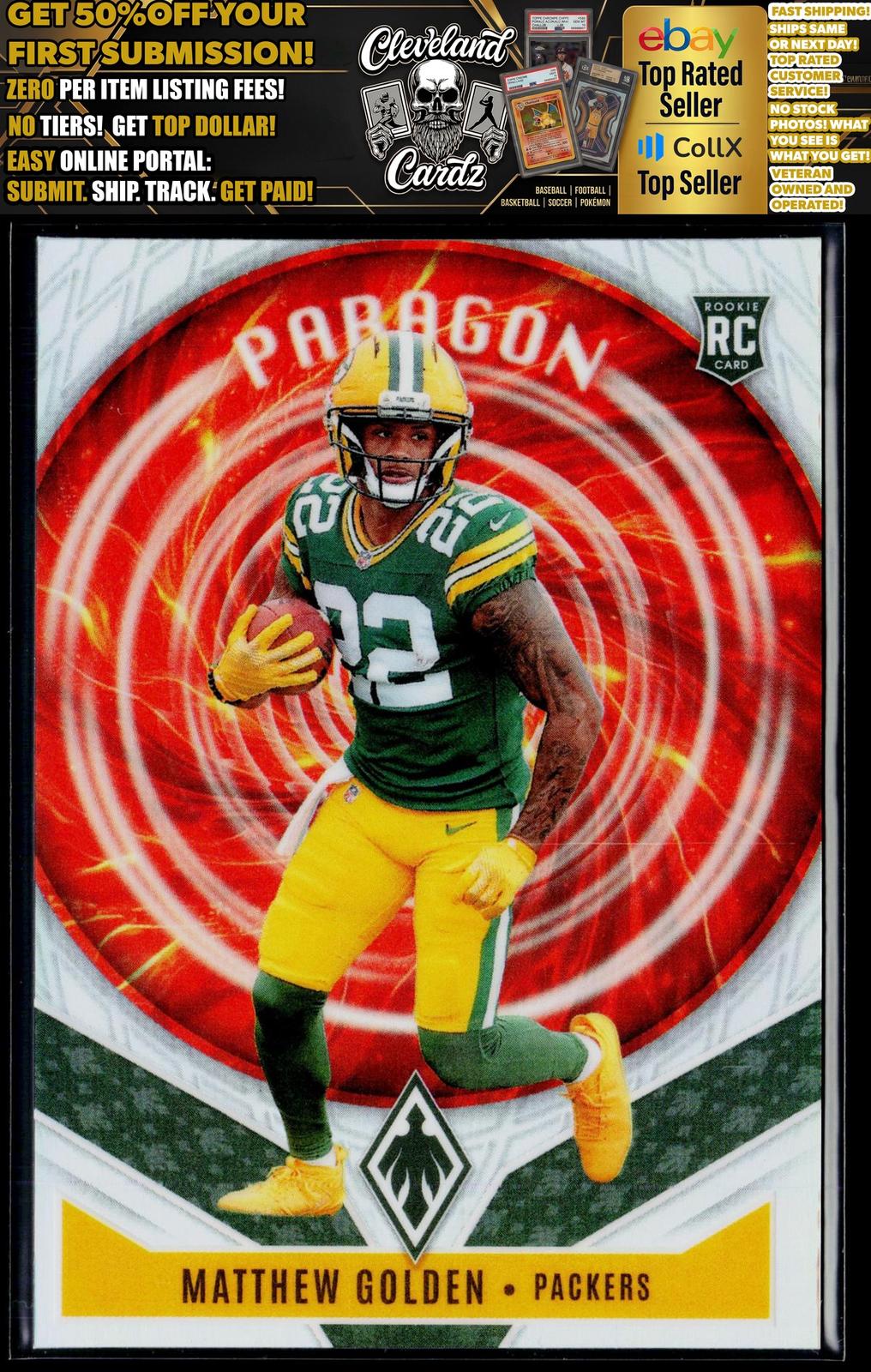 2025 Panini Phoenix #13 Matthew Golden Paragon