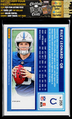 2025 Donruss Optic #255 Riley Leonard Pink