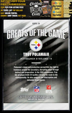 2026 Topps Flagship #GOTG-24 Troy Polamalu Greats of the Game