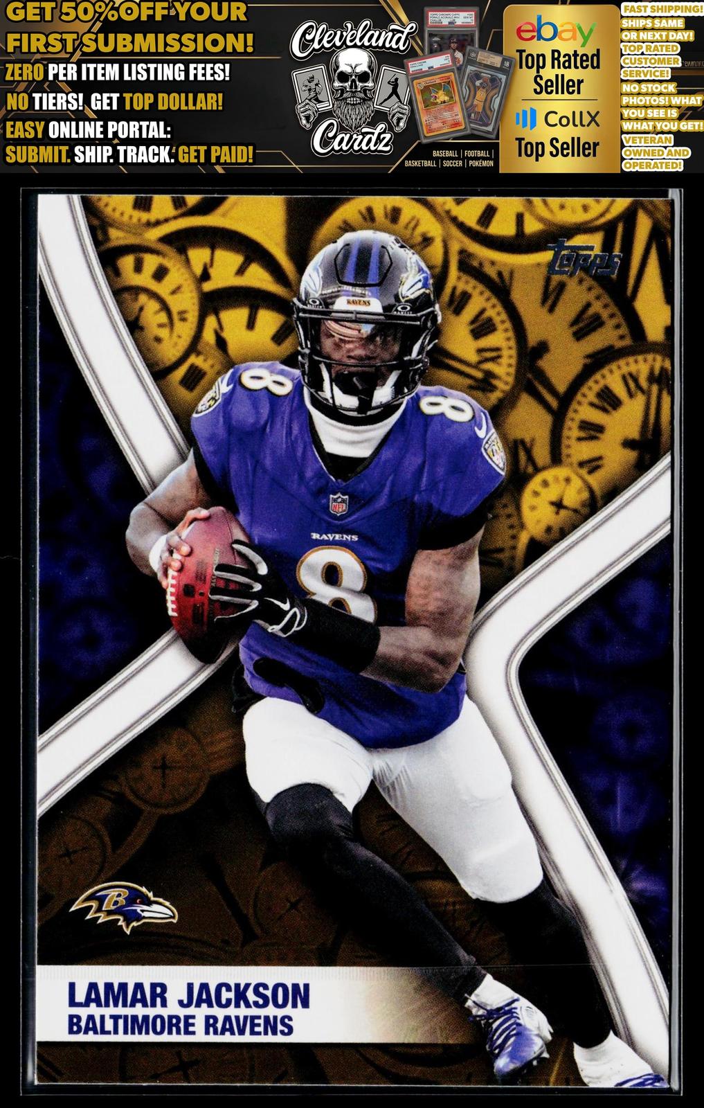 2026 Topps Flagship #BTP-10 Lamar Jackson Big Time Players