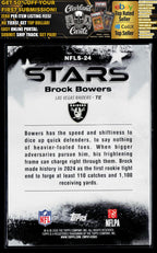 2026 Topps Flagship #NFLS-24 Brock Bowers NFL Stars