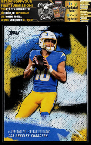 2026 Topps Flagship #NFLS-32 Justin Herbert NFL Stars